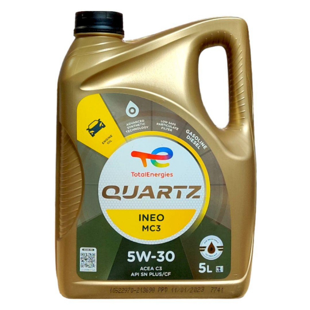 Олива Quartz INEO MC3 Dexos2 5W30, 5л Ковель - фото 1