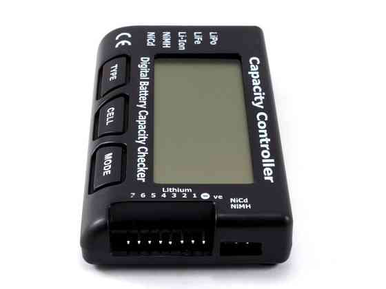 Тестер RC акумуляторів до 7 комірок РК Li-pol LiFe Li-ion NiMH Nicd Вінниця