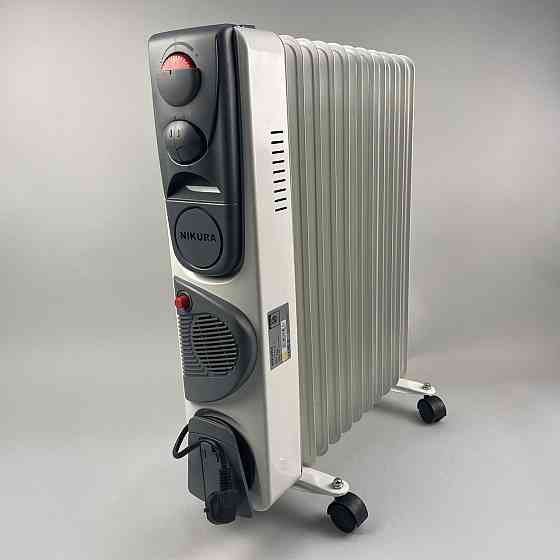 Нагрівач оливний Nikura 2900 Вт підлоговий (11 секцій) Вінниця