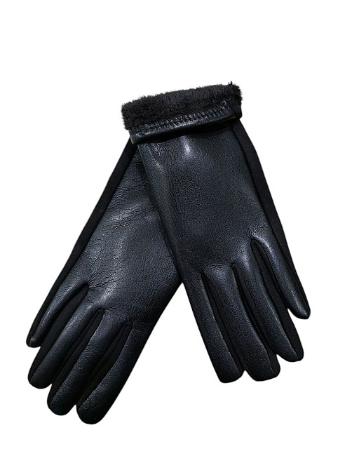 Жіночі рукавички сенсорні one size чорний Київ - фото 3