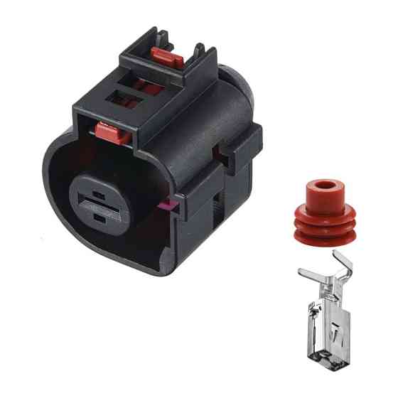 Роз'єм конектор 1-кон., Втягивающее Реле Стартера, 1K0973751, VAG Германия, Франция, Audi, Bugatti, Porsche, Seat, Skoda, VW Київ