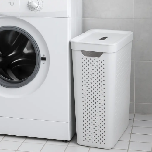 Кошик для білизни 25л білий Simple Алеана Житомир - изображение 3