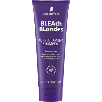 Шампунь Lee Stafford Bleach Blondes Purple Toning для освітленого волосся 250 мл (5060282705777) Вінниця - фото 1
