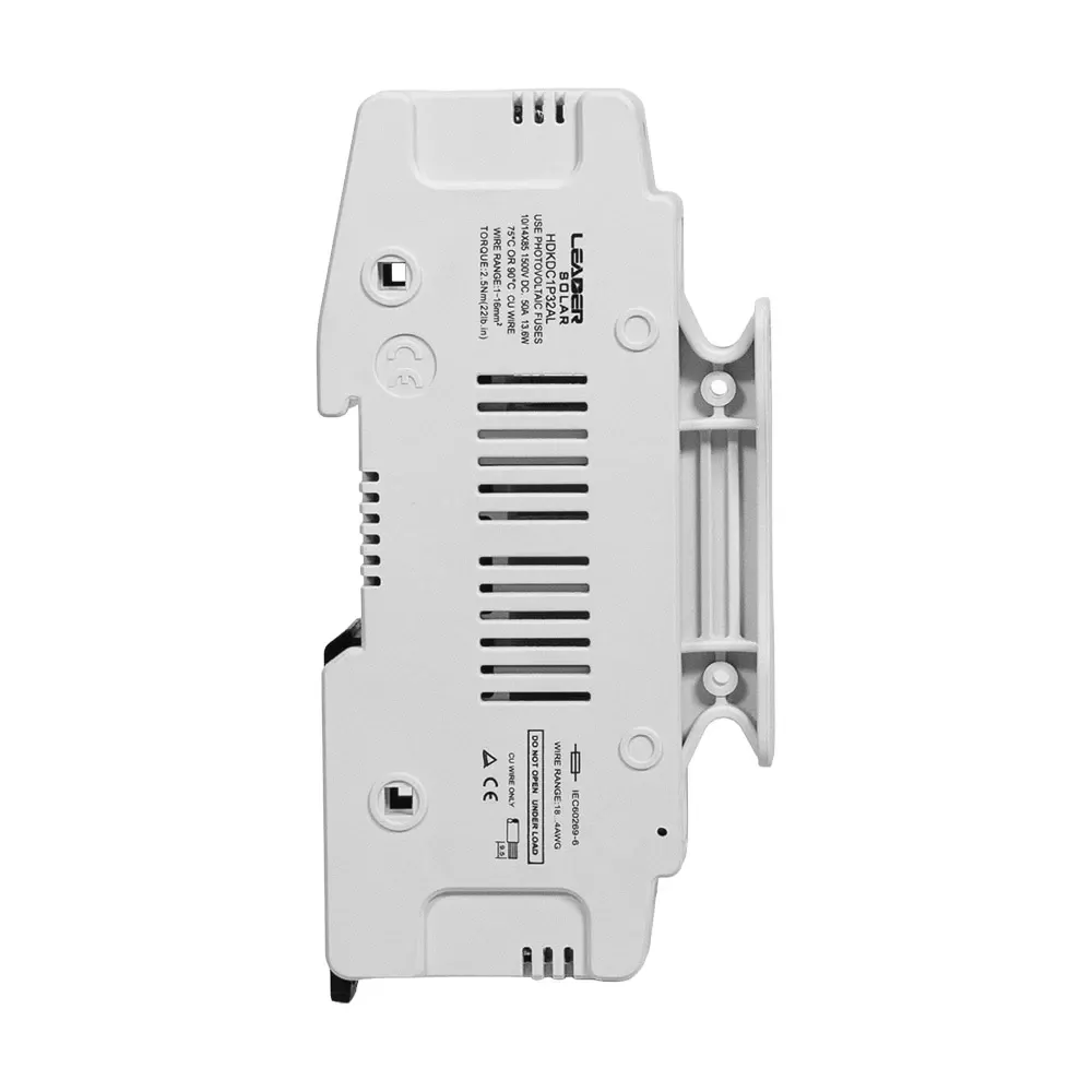 Роз’єднувач запобіжників 50A Leader HDKDC-32AL-1P DC 1500 V (42-00217) Київ - фото 4