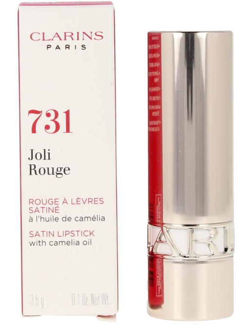 Помада для губ Clarins Joli Rouge (НОВЫЙ ДИЗАЙН) 731 rose berry Славянск - изображение 4