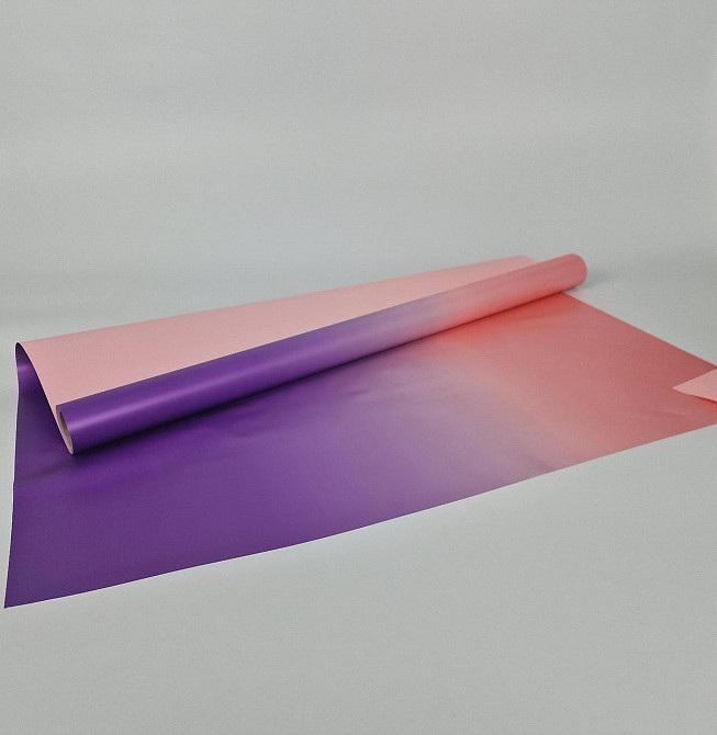 Рулон 10 м тонований "Градієнт" (65) плівка для квітів (h660) No 7 (1 шт.) Харків - фото 1