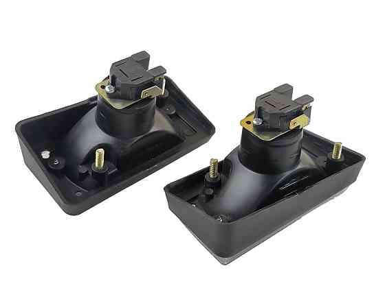 Подфарник 2102 передние (черный корпус) (2-х конт) (к-кт 2 шт) 2101, Мукачево