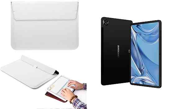 Чохол-конверт VitoCase для DOOGEE T20 Ultra, з функцією підставки для планшета Білий Київ
