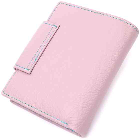 Цікаве портмоне з монетницею для жінок із натуральної шкіри ST Leather 19452 Бежевий Київ