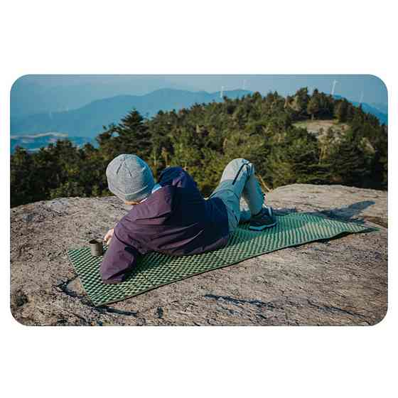 Килимок складаний IXPE Naturehike CNK2450WS044 алюмінієва плівка (195x60х1.8 см) Синій Київ