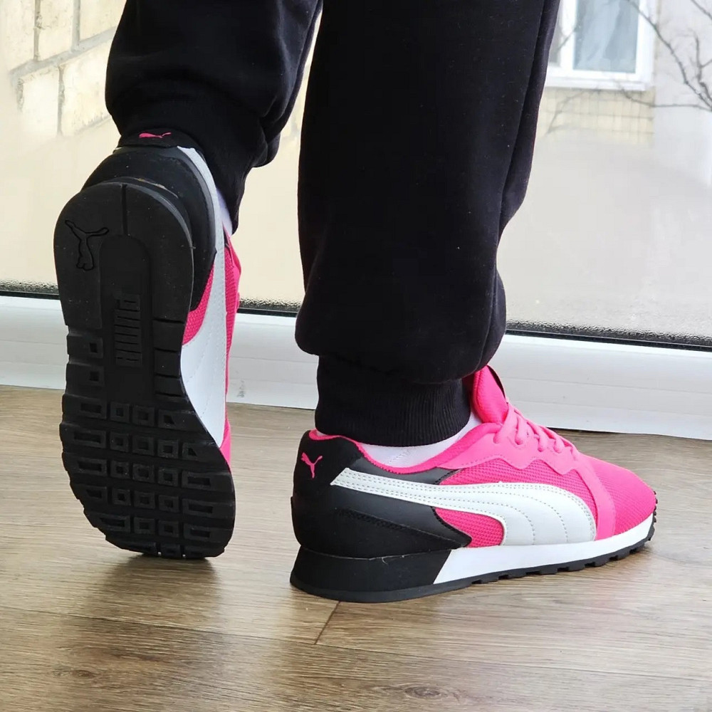 Женские Кроссовки Puma Слипоны Розовые Мокасины Пума (размеры: 36,37,38,39) Днепр - изображение 4