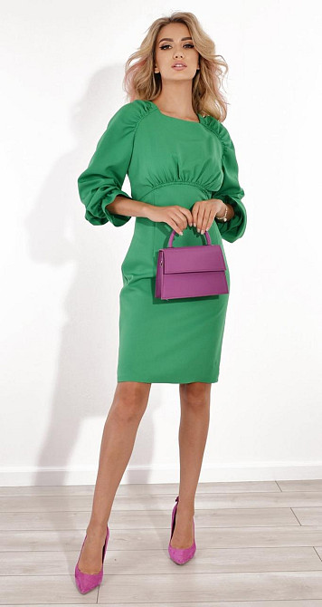 Красивое зеленое платье Киев - изображение 2