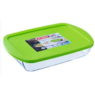 Форма для выпечки Pyrex Cook Store прямокутна з кришкою 40 х 27 х 7 см 4.5 л (240P002/7644) Винница