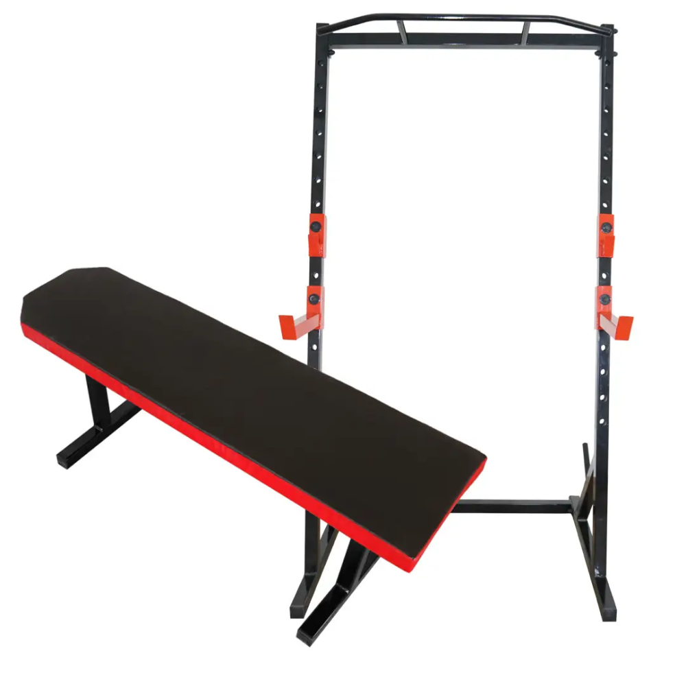 Скамья горизонтальная для жима + Стойки с турником 50 на 50 мм Киев - изображение 4