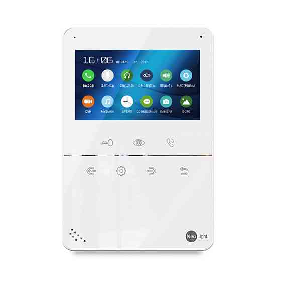 Комплект видеодомофона NeoLight TETTA+ и панель вызова SOLO Silver Киев