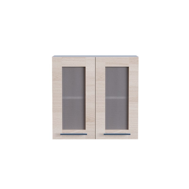 Кухонный модуль витрина Эверест Эко 600 ясень шимо светлый/белый 60х30х58 см (DTM-2802) Львов - изображение 2