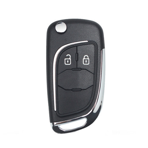 Выкидной ключ Opel Corsa E, корпус под чип, 2 кнопки DKT0269, HU100, новый корпус автоключа Киев - изображение 7