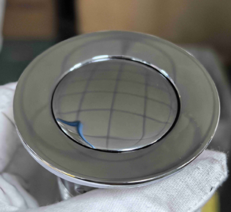 Донный клапан для раковины Koer PW-09-01 1 1/4'' с переливом автоматический СLICK-СLACK (Цвет хром) (KR5796) Киев - изображение 9