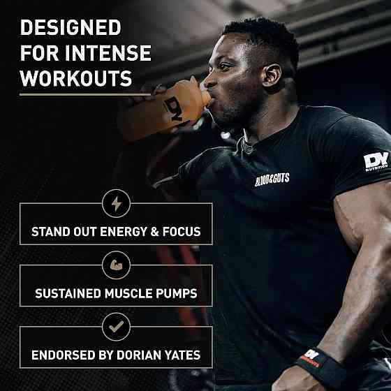 Предтренировочный комплекс DORIAN YATES NUTRITION BLOOD & GUTS 380 G (WATERMELON) Луцк