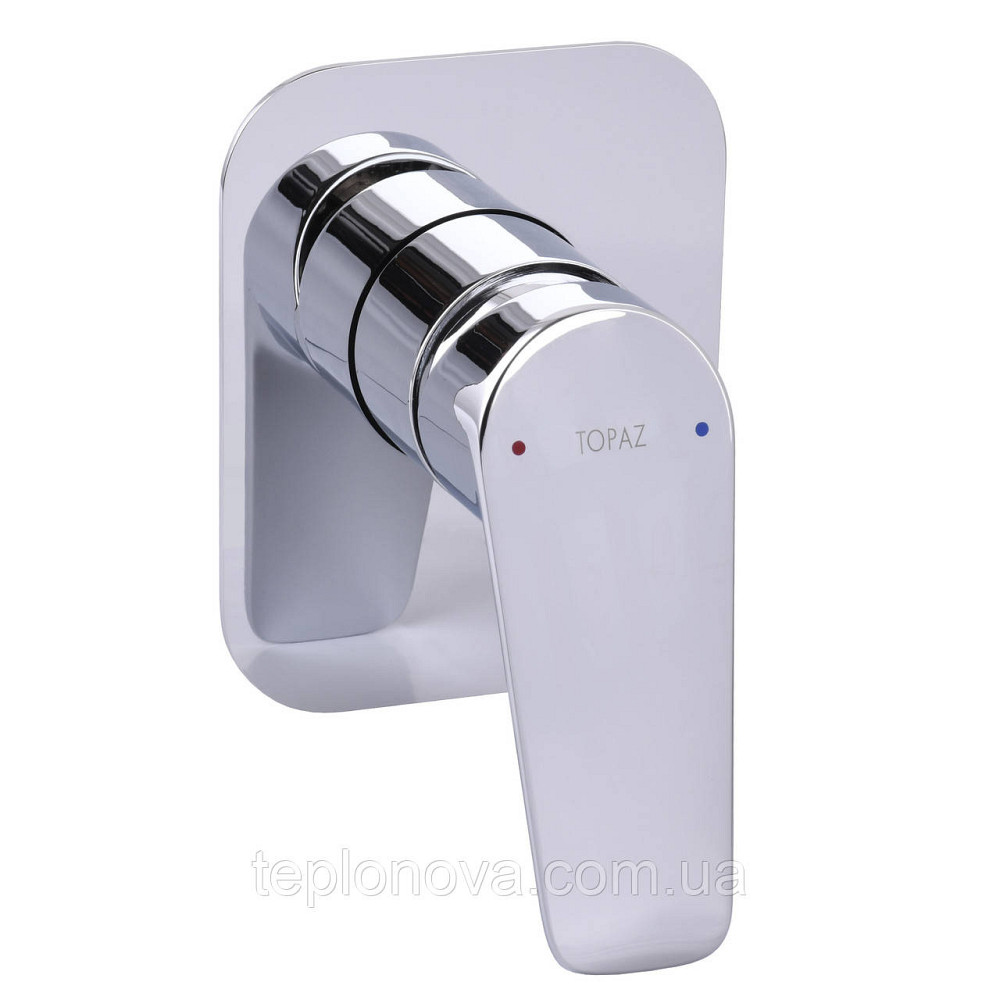 Змішувач для душу вбудований TOPAZ CAPRI TCA-15705-H43 на один вихід, без душового комплекту D35 Чернівці - фото 1