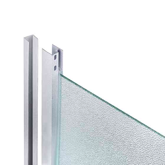 Lidz Latwa SC90x90.SAT.HIGH.FR Душевая кабина полукруглая, стекло Frost 4 мм + Lidz Душевой поддон KAPIELKA ST90x90x41, с панелью Киев