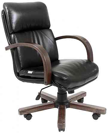 Офисное Кресло Руководителя Richman Dakota Fly 2230 Wood М3 MultiBlock Черный Днепр
