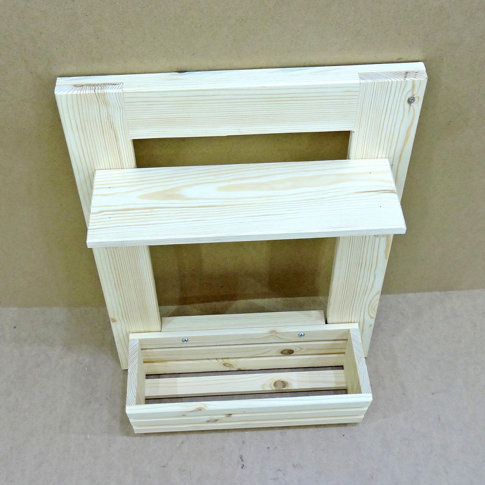 Полиця настінна для квітів "Манаус" бланже Миколаїв - фото 4