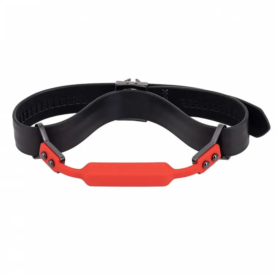 Шкіряний кляп з 2-ма насадками LOCKINK Ball-Gag & Gag-bite Set - Black Львов - изображение 7