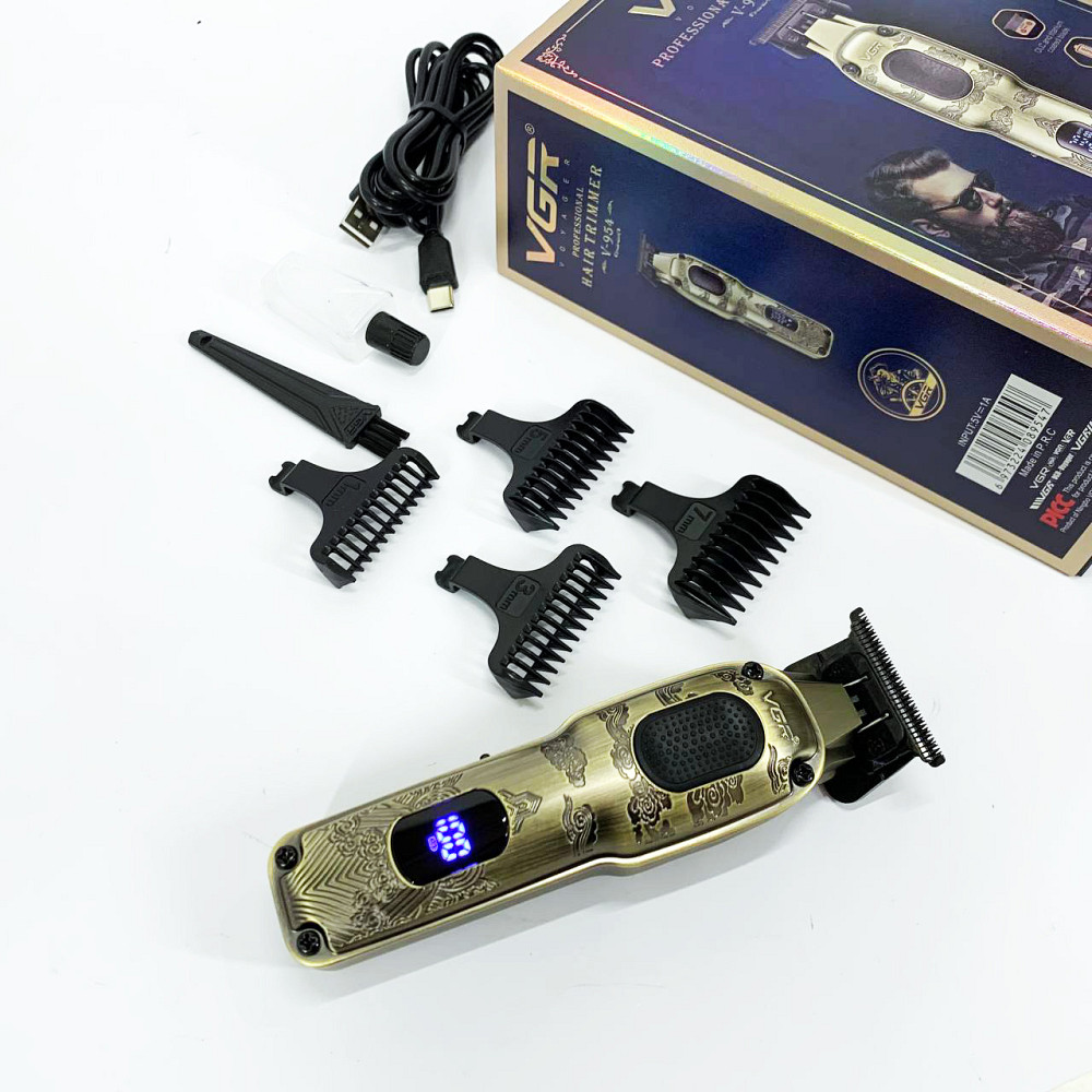 Машинка для стрижки волосся бездротова VGR, Модний машинка для стрижки волосся, Тример бездротовий DQ-84 Івано-Франківськ - фото 3