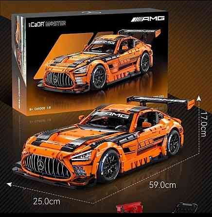 Конструктор CaDA Master Mercedes-AMG GT3 C64008W 1:8, 5466 деталей, гоночный автомобиль, механическая модель с LED и пневматикой Киев