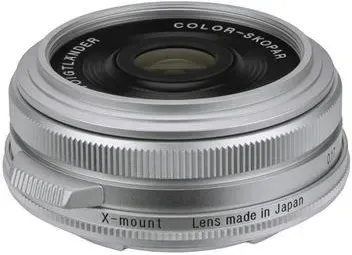 Объектив Об'єктив Voigtlander Color Skopar 18 mm f/2,8 do Fujifilm X - srebrny Киев - изображение 1