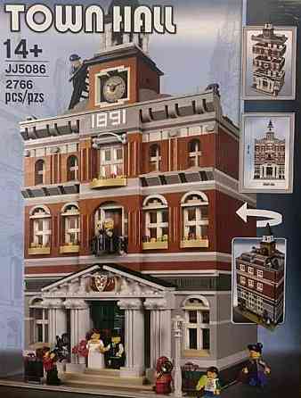 Колекційний Конструктор «Стара Ратуша» сумісний з Lego 2766 деталі. Київ