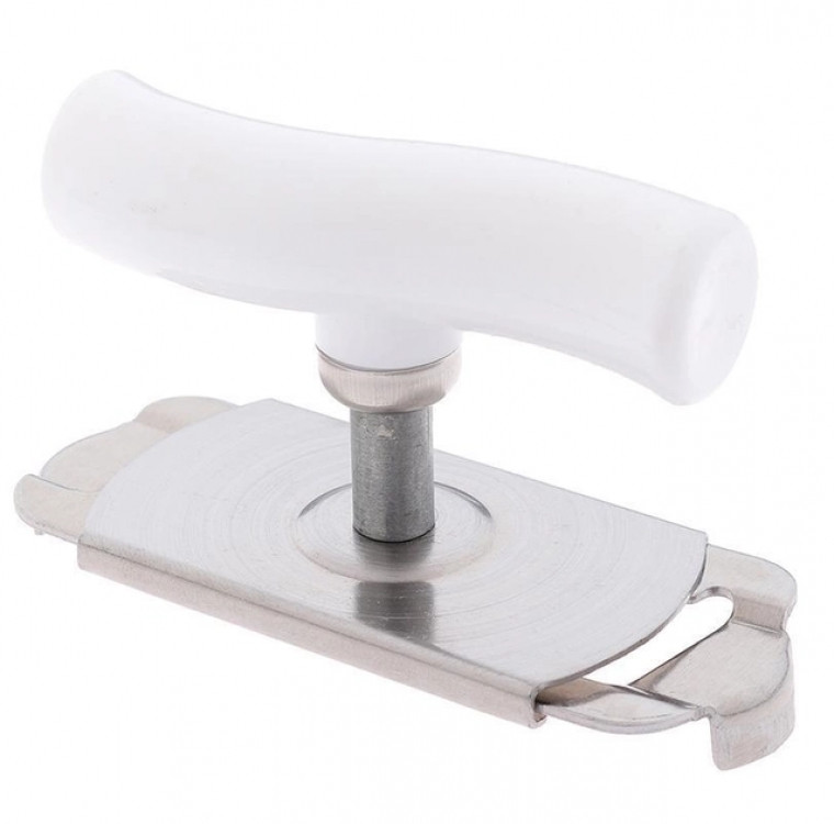 Відкривачка для скляних банок та пляшок універсальна біла Винница - изображение 1