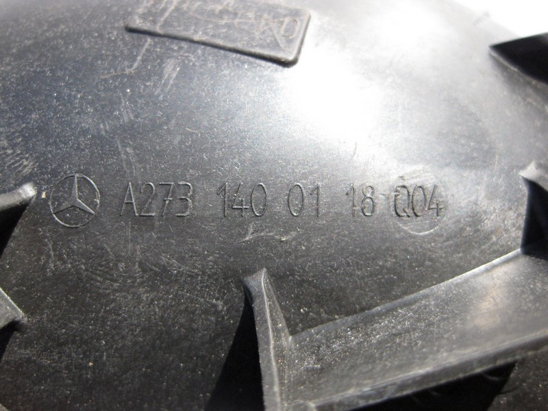 Mercedes-Benz  A2731400118 Коліно - повітропровід витратоміра двигуна M273 V8 4.6 5.5л Одеса - фото 4