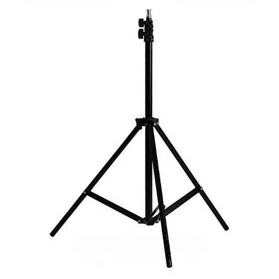 Штатив складной для LED лампы 0,66-2 м / Стойка-тренога для кольцевой лампы и студийного света Киев