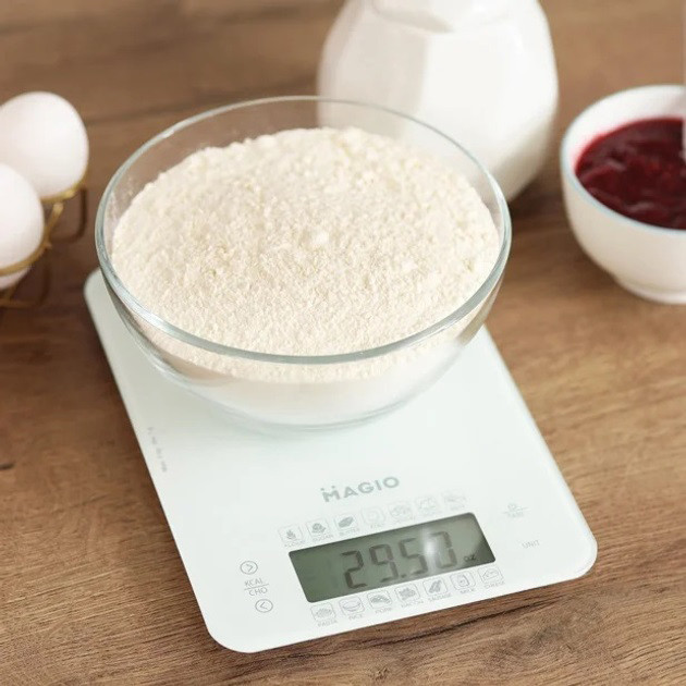 Ваги вага для кухні MAGIO, Кухонні ваги міні, Точні електронні ваги для товарів кулінара KZ-26 Львів - фото 12