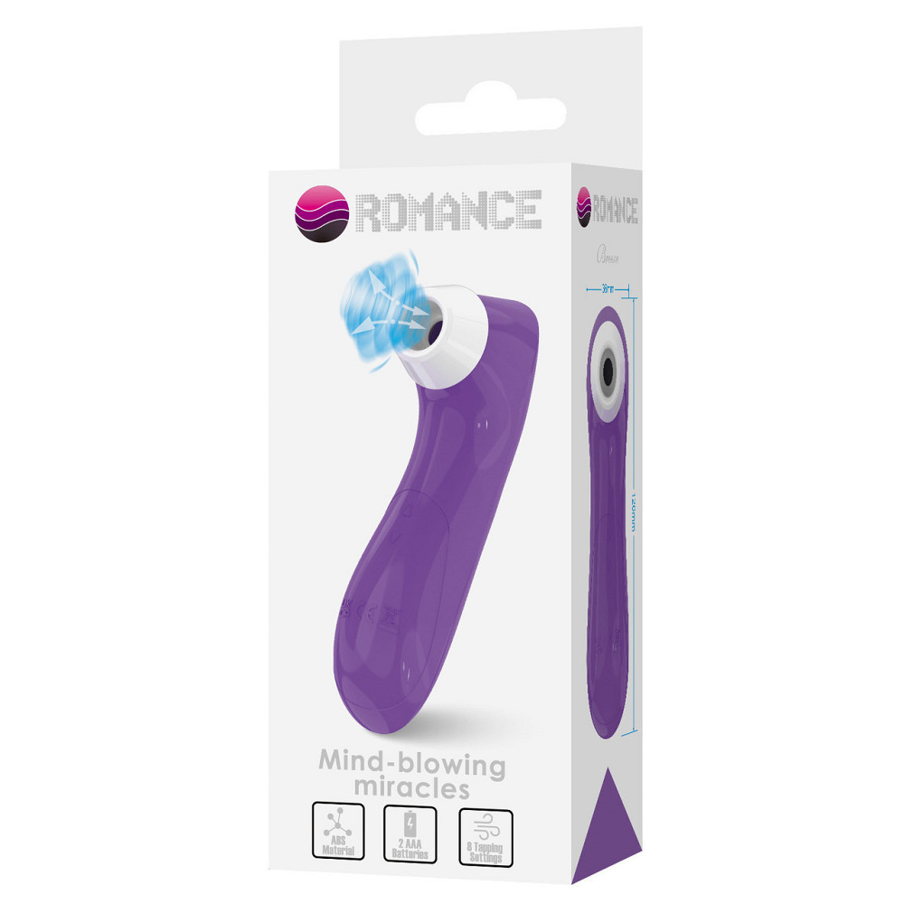 Вибратор с вакуумной стимуляцией клитора Sucking pleasure stimulato Breezer - Purple Sex Aura Киев - изображение 6
