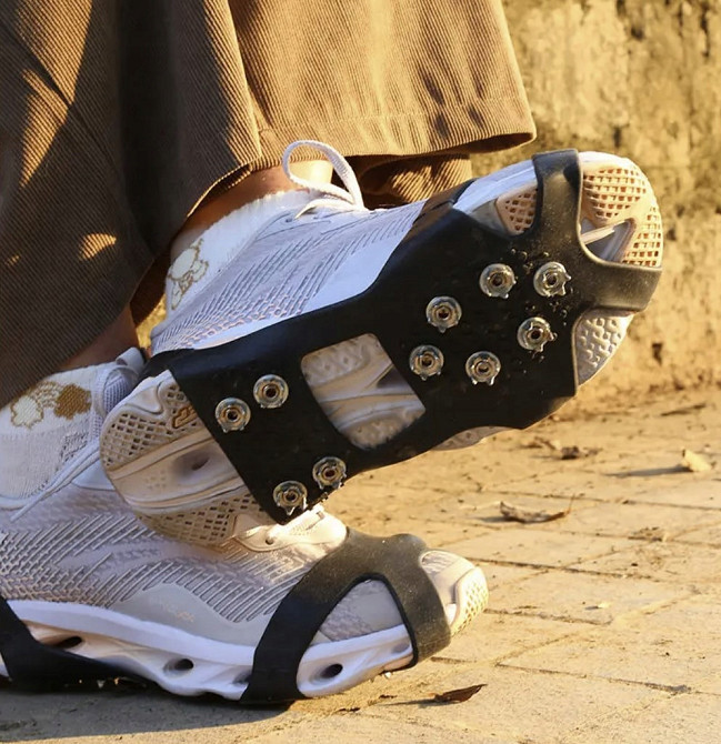 Льодоходи на взуття 44-47 розмір по 10 шипів Trizand (24735) Нововолинськ - фото 10