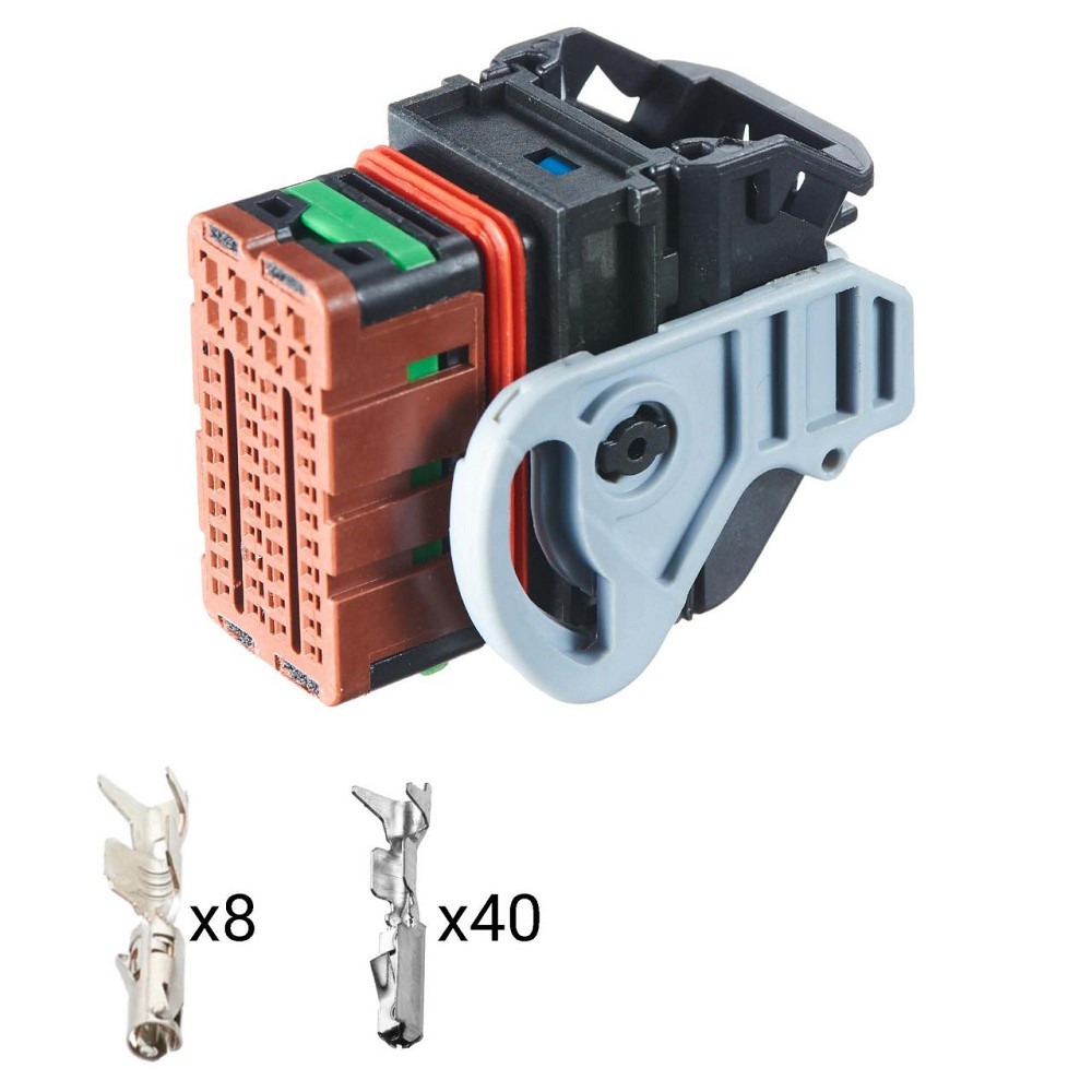 Роз'єм конектор 48-кон., ЕБУ, 368005-1, 85251-1, TE Універсальна універс., Салон, Багато марок Київ - фото 1