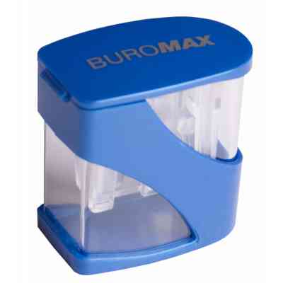 Точилка Buromax Master twist большая с контейнером 2 отверстия (BM.4777) Винница