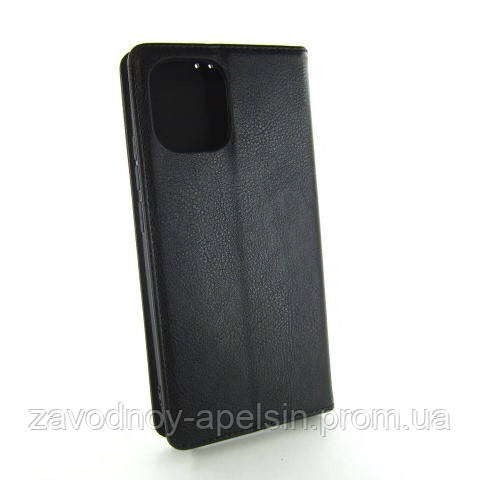 Чохол-книжка Xiaomi Redmi A1 А1 шкіряний (чорний) Одеса - фото 2