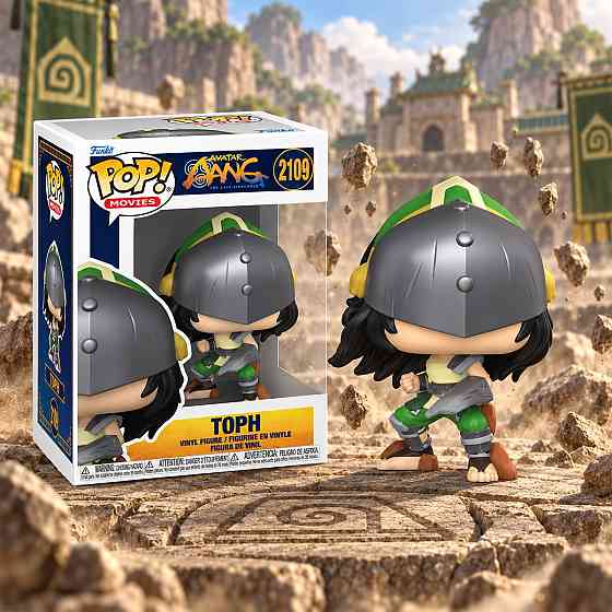 Ігрова фігурка Funko POP! серії Аватар: Останній захисник - Тоф Днепр