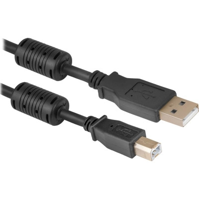 Кабель для принтера USB 2.0 AM/BM 3.0m Defender (87431) Вінниця - фото 1