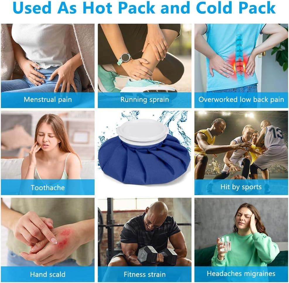 Сумка для льоду Reusable Ice Bag 15.2 cm многоразовый холодный пакет для травм гелевый компресс горячая и Киев - изображение 6