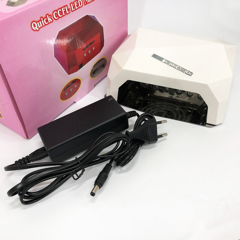 Лед лампа для гель лака UV LAMP CCF+LED, Сушилка обычного ногтей, Профессиональная сушка для гель лака YC-29 Львов - изображение 1