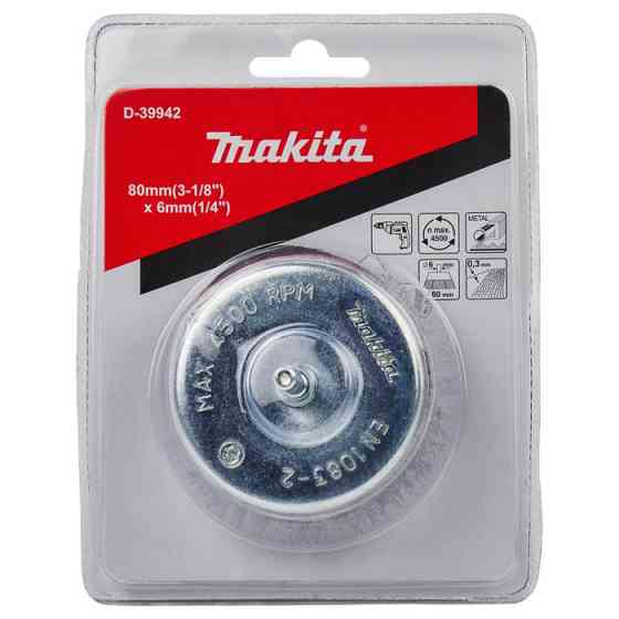 Дротяна чашкова щітка Makita 80мм, D-39942 Коломия
