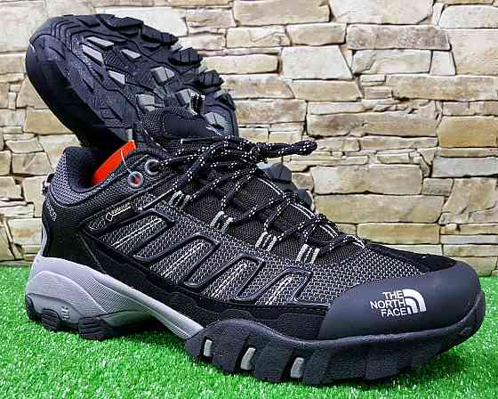 Мужские трекинговые термо кроссовки The North Face Ultra 109 Waterproof Hiking Shoe TNF Black/Dark Shadow Grey Киев