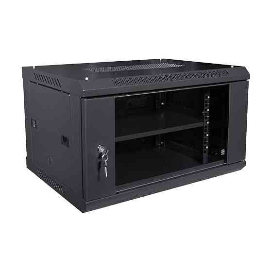 Комутаційна шафа NVC-6U/600x450x350 Black (25-00067) Киев