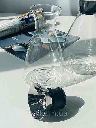 Декантер графин скляний "GUESS" 1000 мл для напоїв прозорий для дому та ресторану Київ