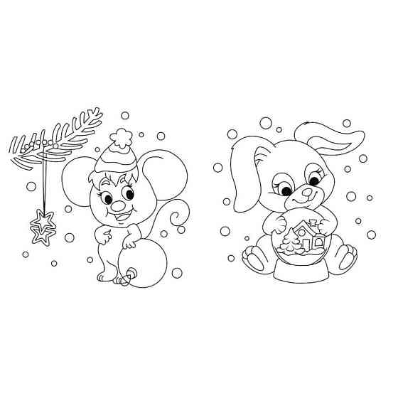 Водна розмальовка "Прикраси" 1806006 звичайні та водні розмальовки Вінниця